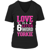 Limited Edition - Love is a 6 letter word Yorkie